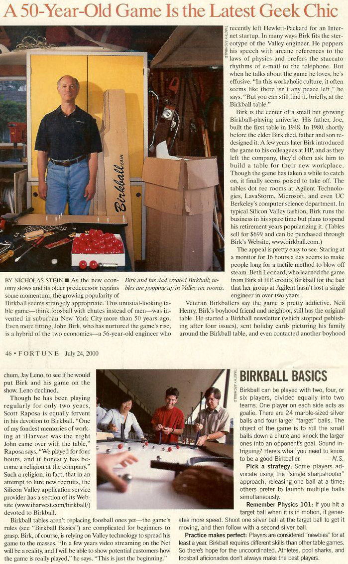 Fortune Magazine Article